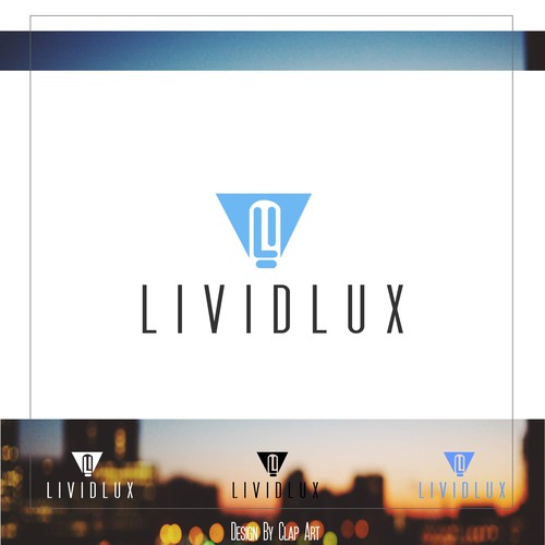 Clipart logo with the title 'logo concept for LIVIDLUX'