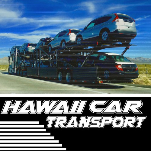 Transportation logo with the title 'Hawaii Car Transport.'