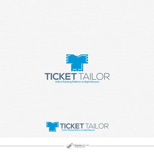 Ticket design with the title 'Ticket Tailor'