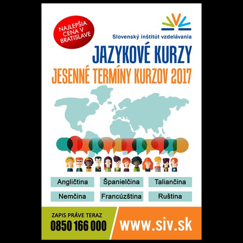 Course design with the title 'SIV'