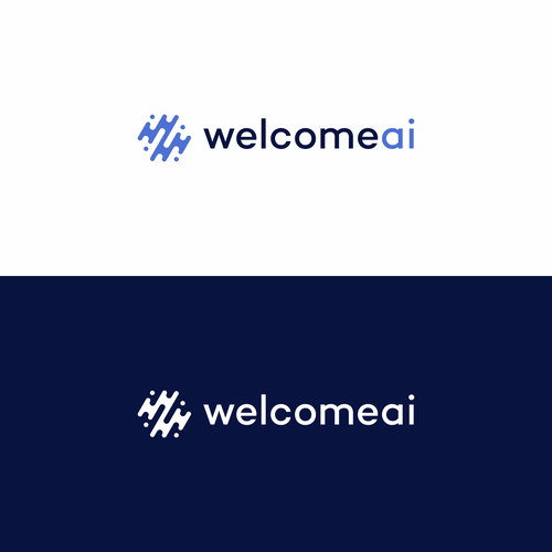 Artificial intelligence design with the title 'ai logo company'