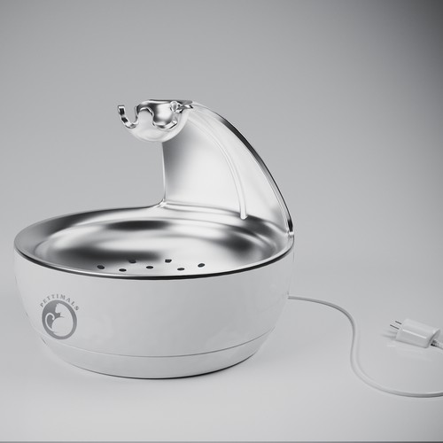 Fountain design with the title 'Water Fountain'