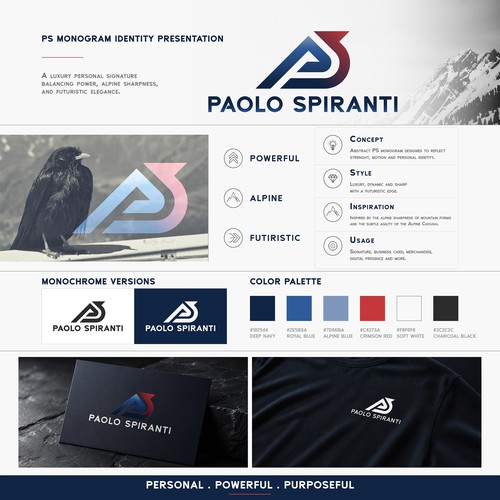 Alpine logo with the title 'Paolo Spiranti'