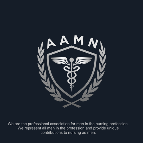 Nurse design with the title 'AAMN'