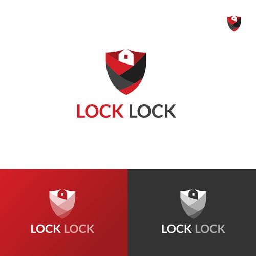 Protection logo with the title 'Home Protection Logo'