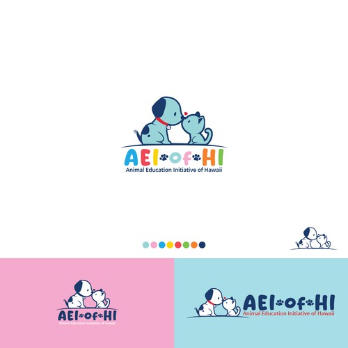 Kid logo with the title 'AEIofHI logo'