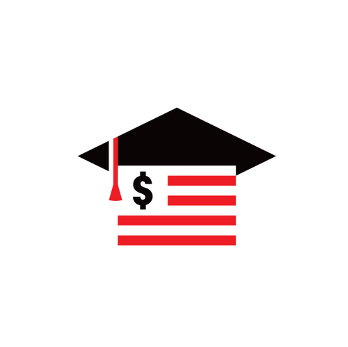 American flag design with the title 'America's Money Teacher'