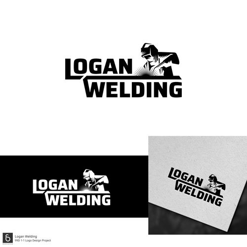 Welding design with the title 'Logo Redesign for Logan Welding'