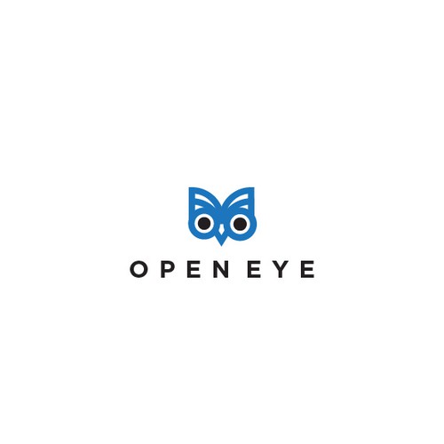 Eye brand with the title 'the all seeing owl'