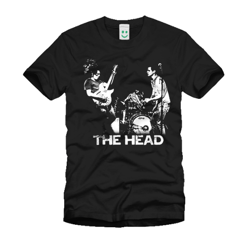 Band t-shirt with the title 'The Head T-shirt'
