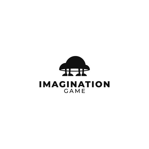 Thinking design with the title 'Logo for IMAGINATION GAME '