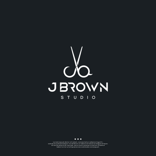 Best logo with the title 'J BROWN STUDIO LOGO'