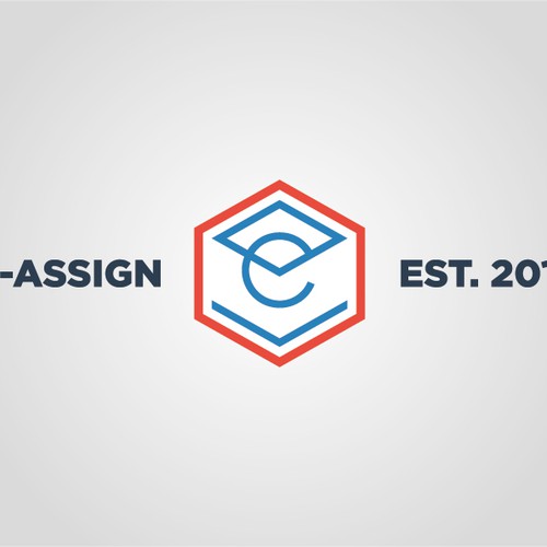 Student logo with the title 'Logo Concept for E-Assign'