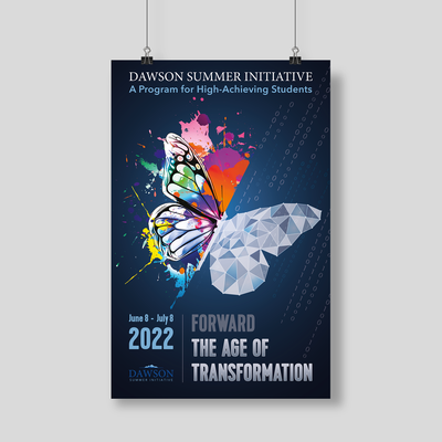 DSI 2022 - Forward: The Age of Transformation poster design