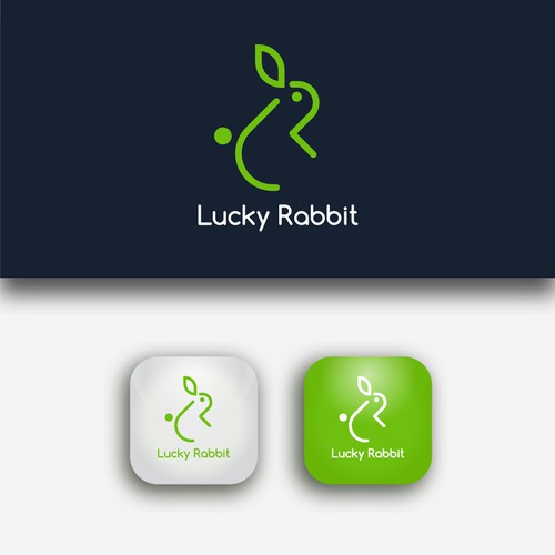 lucky logo design