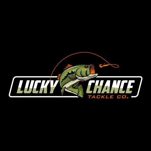 Fish brand with the title 'Lucky Chance Fishing'