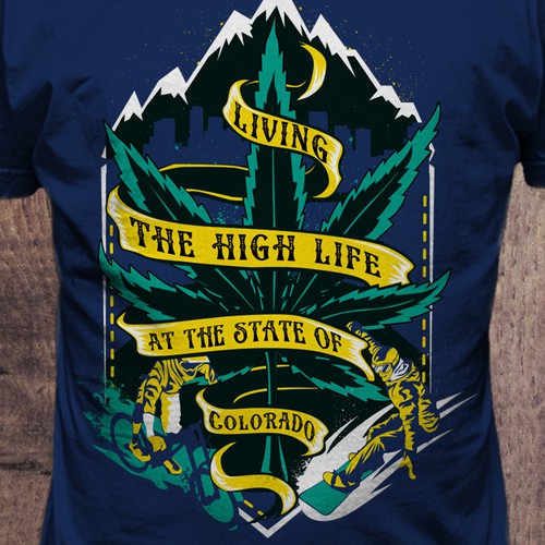 Peak design with the title 'Colorado marijuana'