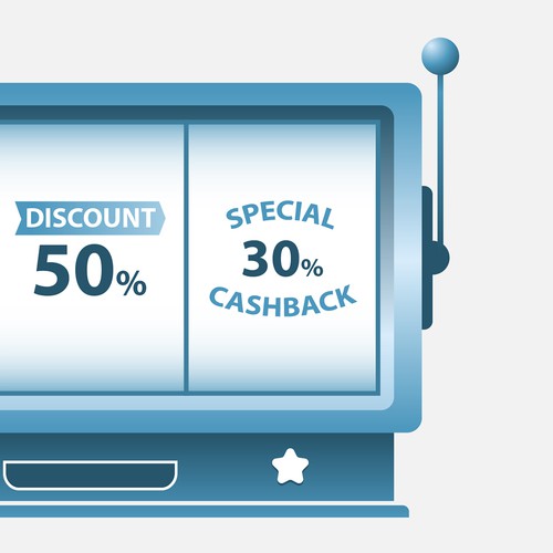 Machine artwork with the title 'Slot Machine Design for Rewards'