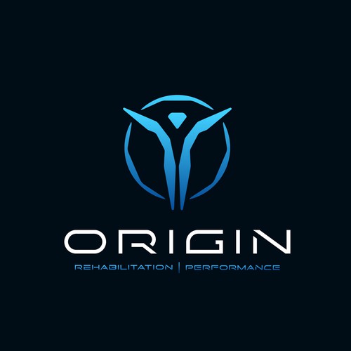 Gym brand with the title 'Logo for ORIGIN'