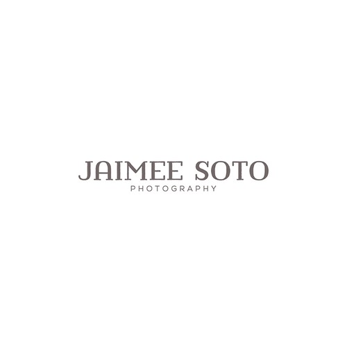 摄影标志，标题为“Jaimee Soto的标志设计”