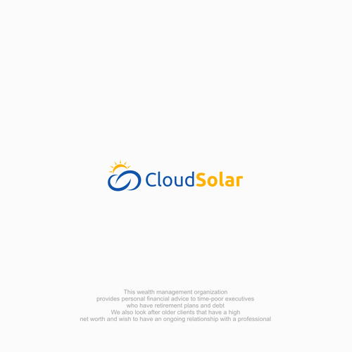 Accounting logo with the title 'Cloud Solar'