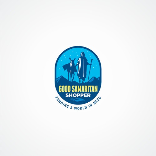 Charity logo with the title 'Good Samaritan Logo - Ecommerce and Charity'