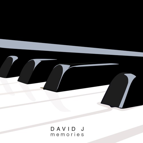 Piano artwork with the title 'Copertina CD musicale'