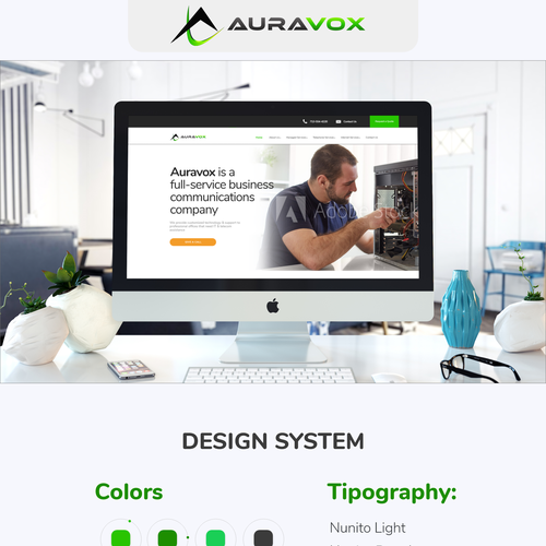 Site design with the title 'Lawfirm'