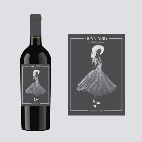 Art label with the title 'Doña Nery'