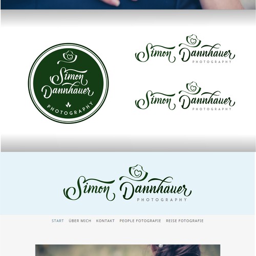 Script font design with the title 'Manually script hand logo'