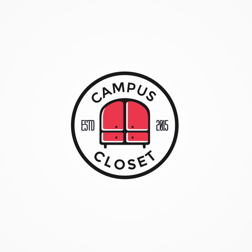 The unique closet Logo Design