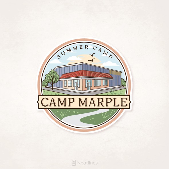 Park logo with the title 'Camp Marple '