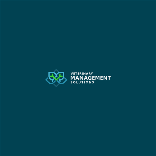 Management consulting logo with the title 'VMS logo'