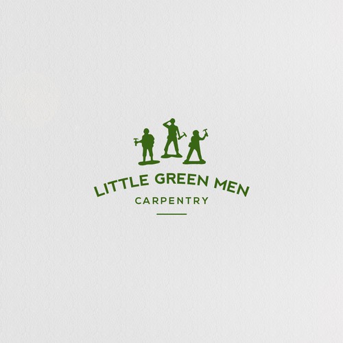Carpentry design with the title 'Carpentry logo concept'
