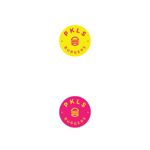 Takeaway design with the title 'New hipster burger spot needs a simplistic logo'