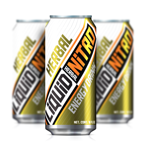 Energy label with the title 'Create a winning Label Design for a successful energy drink company'