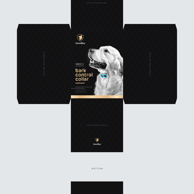 Dog bark collar box