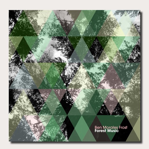 Calming design with the title 'Album cover design'