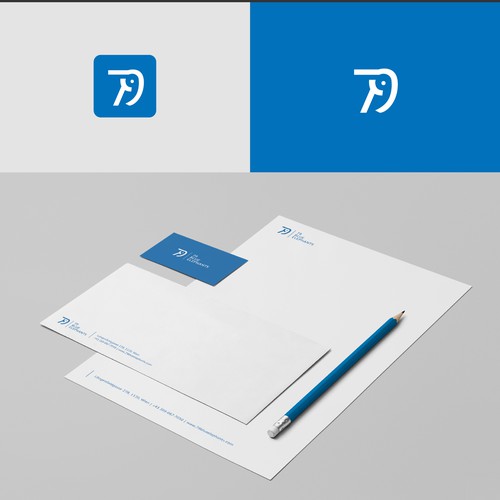 Stationery brand with the title 'Logo and Branding design for Technology company'