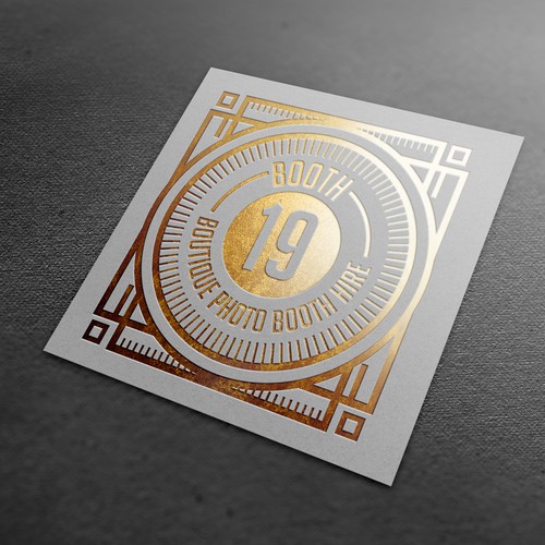 Booth design with the title 'Booth 19'