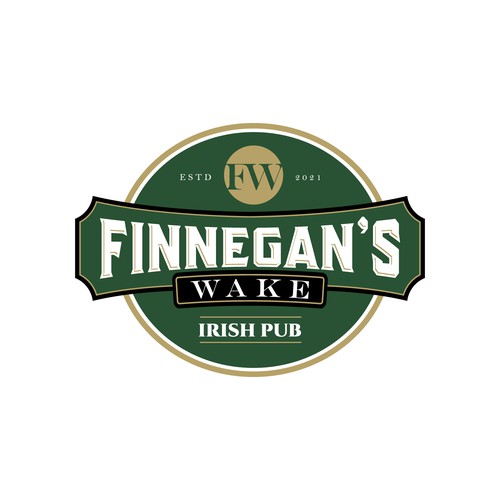 irish pub logos