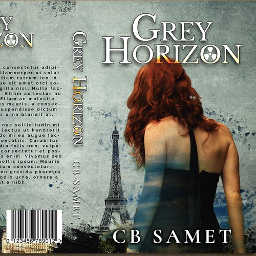 Paris book cover with the title 'Grey Horizon Book Cover'
