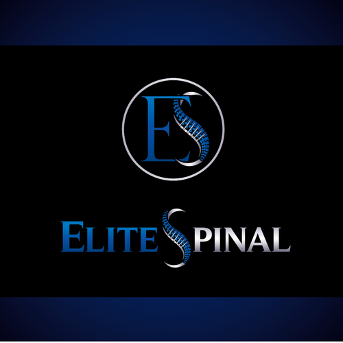 Spine design with the title 'Elite Spinal'