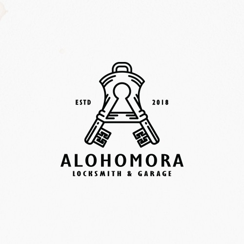 Locksmith design with the title 'Creative keys A'