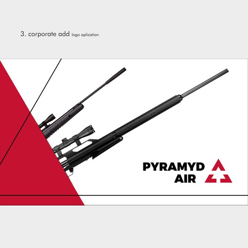 Pyramid logo with the title 'Logo for Airgun E-tailer'