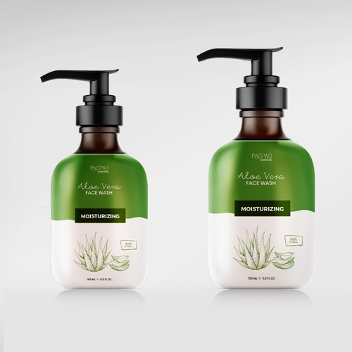 Oil packaging with the title 'Paopao Essentials'