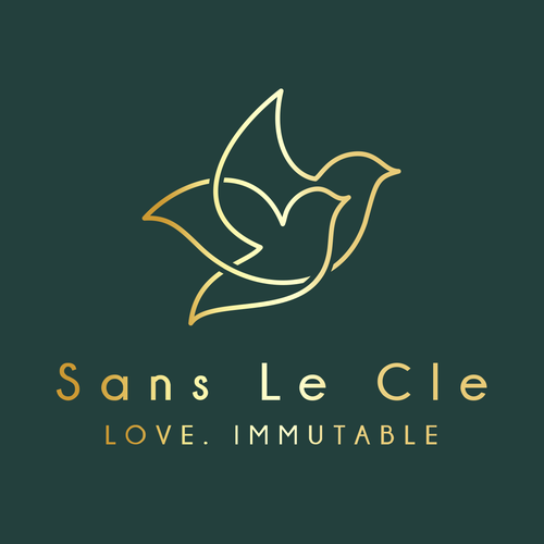 Ring design with the title 'Logo design for wedding'