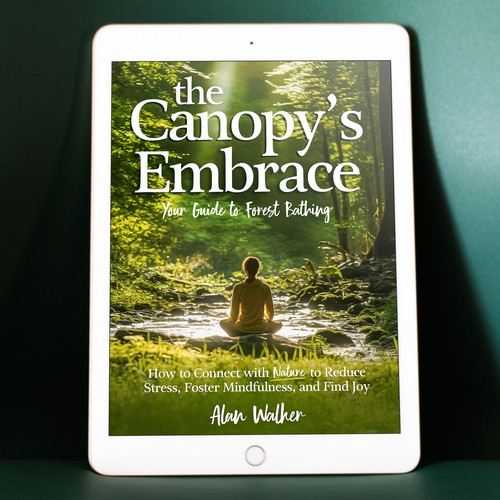 Meditation book cover with the title 'Connect with Nature'