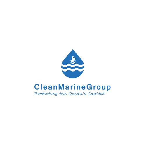 Ambient design with the title 'Clean Marine Group'