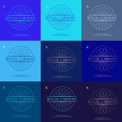 Slim logo with the title 'Wellness related clean and feminine logo'